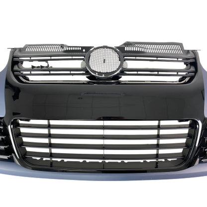 ПРЕДНА БРОНЯ ЗА VW GOLF 5 - R32 ДИЗАЙН С ЧЕРНА РЕШЕТКА