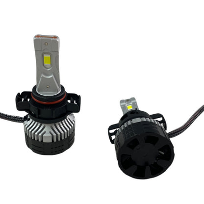 ЛЕД КРУШКИ - LED СИСТЕМА H16 STREETECH МОДЕЛ STN2 ЗА ФАРОВЕ - 150 000 ЛУКСА, 45W - CANBUS 6000K - 1500% ПОВЕЧЕ СВЕТЛИНА