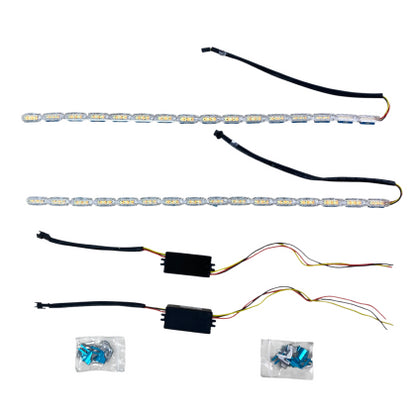 Диодна лента за дневни светлини с мигач - за вграждане