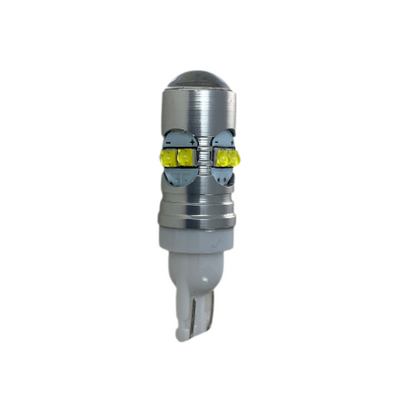 Лед крушки тип T10 10W с 10 диода 2323 по 1W Cree и лупа