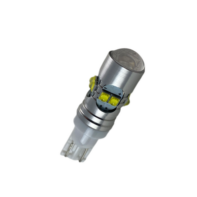 Лед крушки тип T10 10W с 10 диода 2323 по 1W Cree и лупа