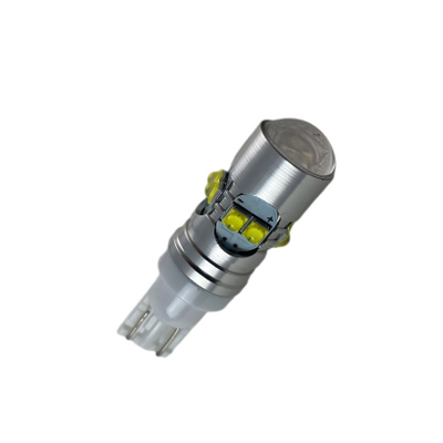 Лед крушки тип T10 10W с 10 диода 2323 по 1W Cree и лупа