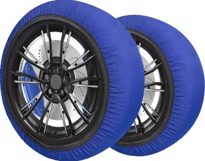 Текстилни вериги за сняг Streetech - син цвят - размер XXL - 2бр.