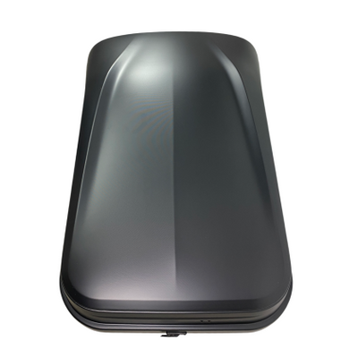 Автобокс Junior Easy 145x94x40cm с 85 mm крепежи, с ключ, 420 литра - черен