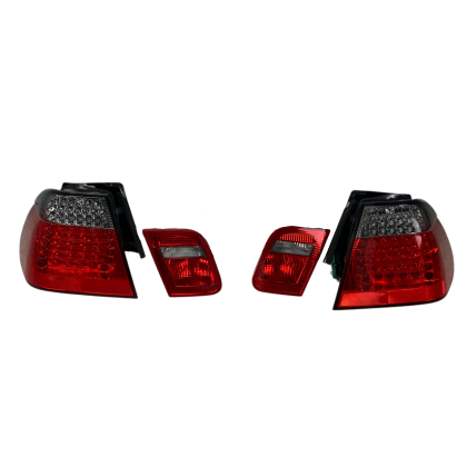 Диодни стопове за BMW E46 седан (2001-2005) - опушен мигач