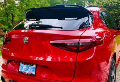 Спойлер антикрило за Alfa Romeo Stelvio (2017-2021) - черен гланц