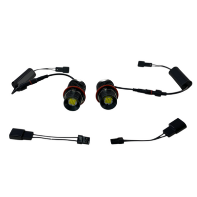 160W Лед крушки за ангелски очи за BMW E39 / E60 / E53 X5 / E65 / E87 / E63 - бял цвят - 7000 лумена