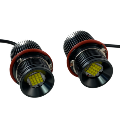 160W Лед крушки за ангелски очи за BMW E39 / E60 / E53 X5 / E65 / E87 / E63 - бял цвят - 7000 лумена
