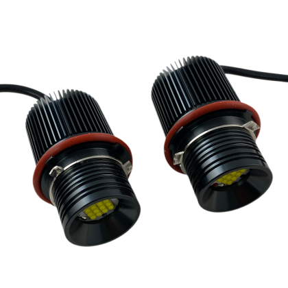 160W Лед крушки за ангелски очи за BMW E39 / E60 / E53 X5 / E65 / E87 / E63 - бял цвят - 7000 лумена