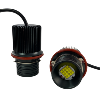 160W Лед крушки за ангелски очи за BMW E39 / E60 / E53 X5 / E65 / E87 / E63 - бял цвят - 7000 лумена