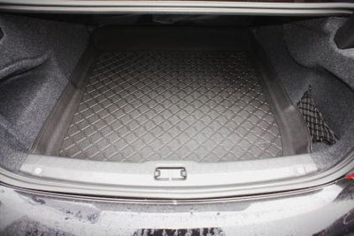 Гумена стелка за багажник за  Volvo S90 (2016+)  Limousine 2WD + 4WD (AWD) Sedan with a mini spare tyre