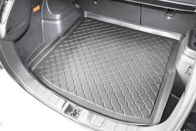 Гумирана стелка за багажник за Mitsubishi Outlander III (2012+) / PHEV Hybrid 5/7 seats; 3rd row pulled down (with and without subwoofer)