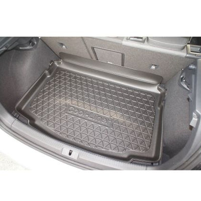 Гумирана стелка за багажник за Volkswagen Golf 7 (2012+) Hatchback 3/5d with mini spare tyre/ repair kit: for upper and lower boot