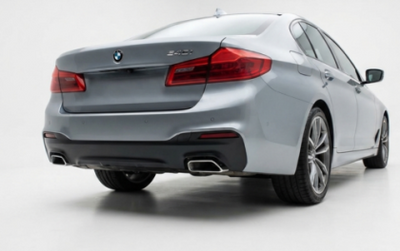 Дифузор за задна броня BMW G30 (2017+) - M-Tech двоен