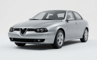 Кристални фарове Alfa Romeo 156 (1997-2003) - черни