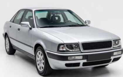 Кристални фарове за Audi 80  (1991-1994) - черни