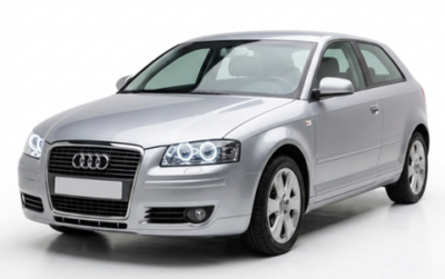 Кристални фарове  Angel Eyes AUDI A3 (2003-2008) - хром