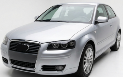 Кристални фарове  Angel Eyes AUDI A3 (2003-2008) - черни