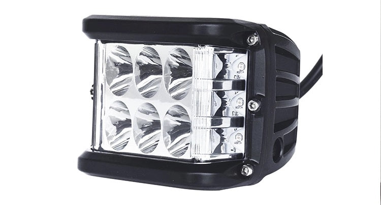45W LED BAR ЛЕД БАР ДИОДЕН ФАР ПРОЖЕКТОР ХАЛОГЕН 12-24V DUAL