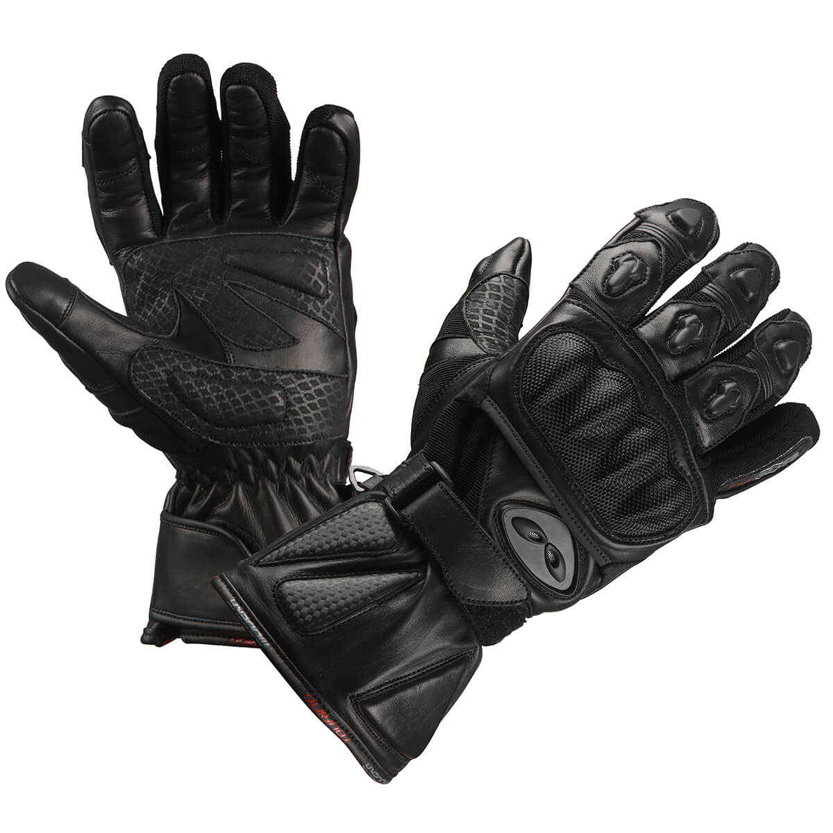 МОТО РЪКАВИЦИ MODEKA GOBI TRAVELLER BLACK