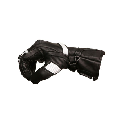 МОТО РЪКАВИЦИ MODEKA MIAKO BLACK/WHITE
