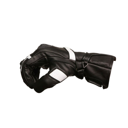 МОТО РЪКАВИЦИ MODEKA MIAKO BLACK/WHITE