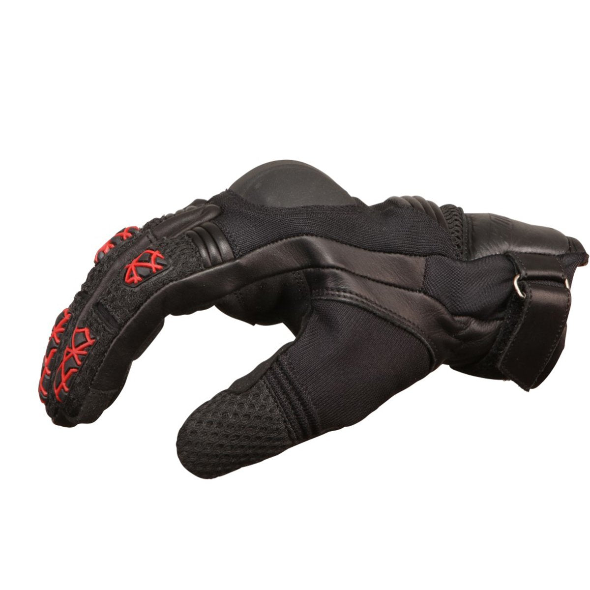 МОТО РЪКАВИЦИ MODEKA ENNOS BLACK/RED