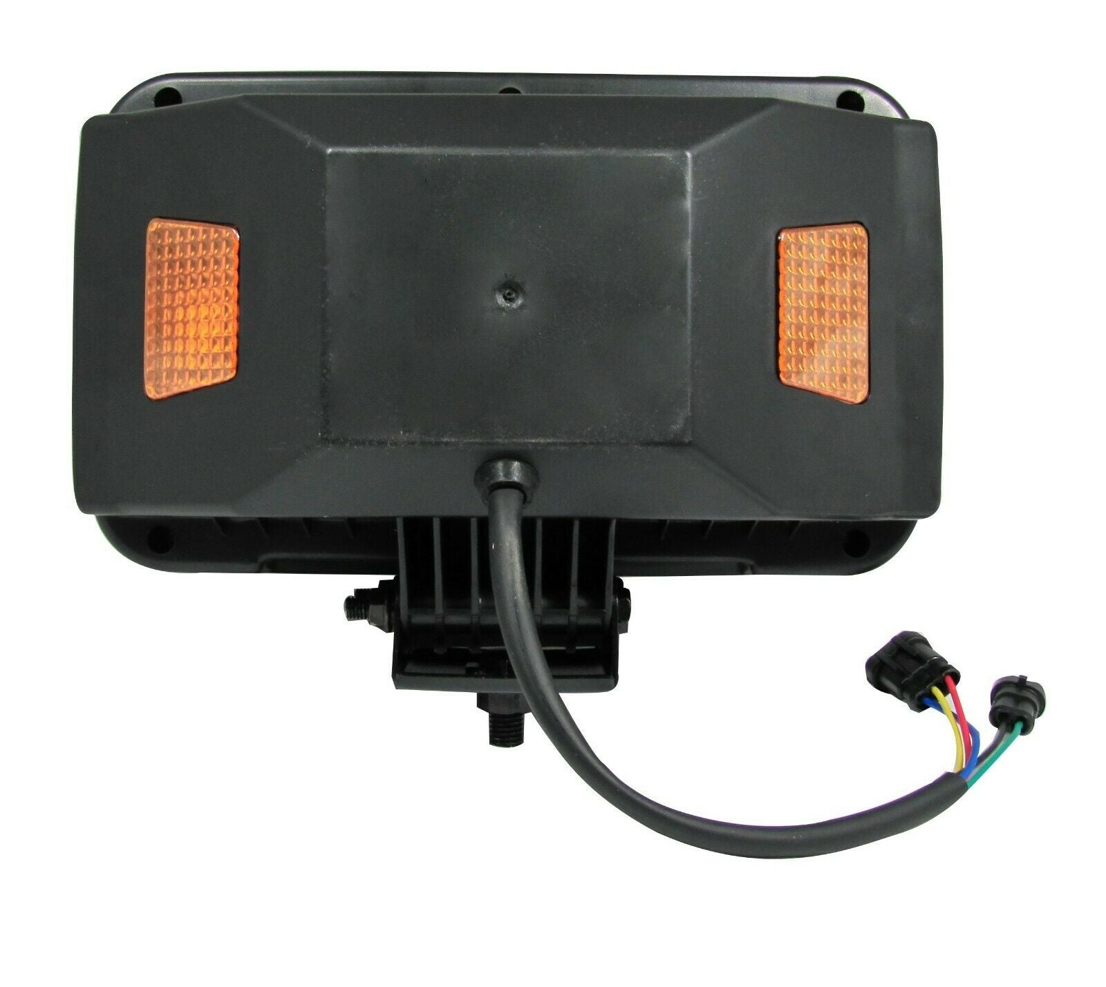 Ляв LED фар - къси / дълги светлини, мигач, рефлектор - подходящ за трактор, комбайн, багер и др - 16 диода