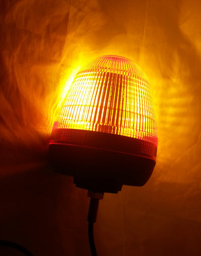 LED ЛЕД Аварийна/сигнална лампа Маяк буркан 12/24V