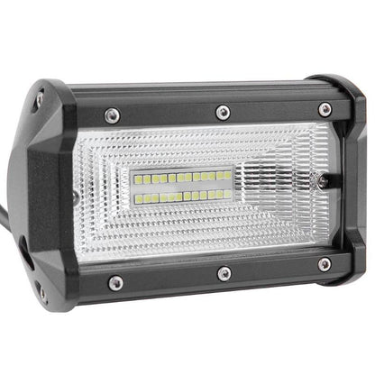 72W Led Bar Лед Бар Диоден Фар Прожектор Халоген 12-24V Flood Light Разпръсната Светлина