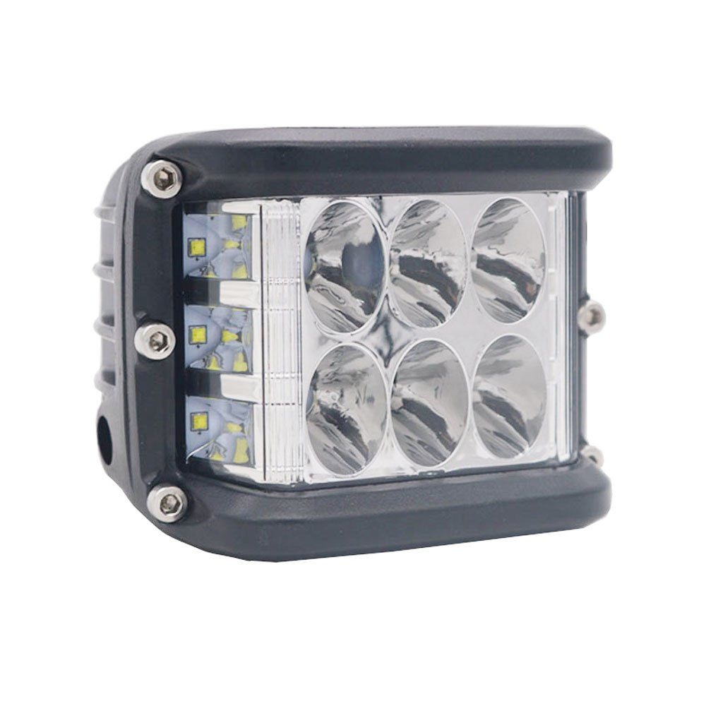 45W LED BAR ЛЕД БАР ДИОДЕН ФАР ПРОЖЕКТОР ХАЛОГЕН 12-24V DUAL