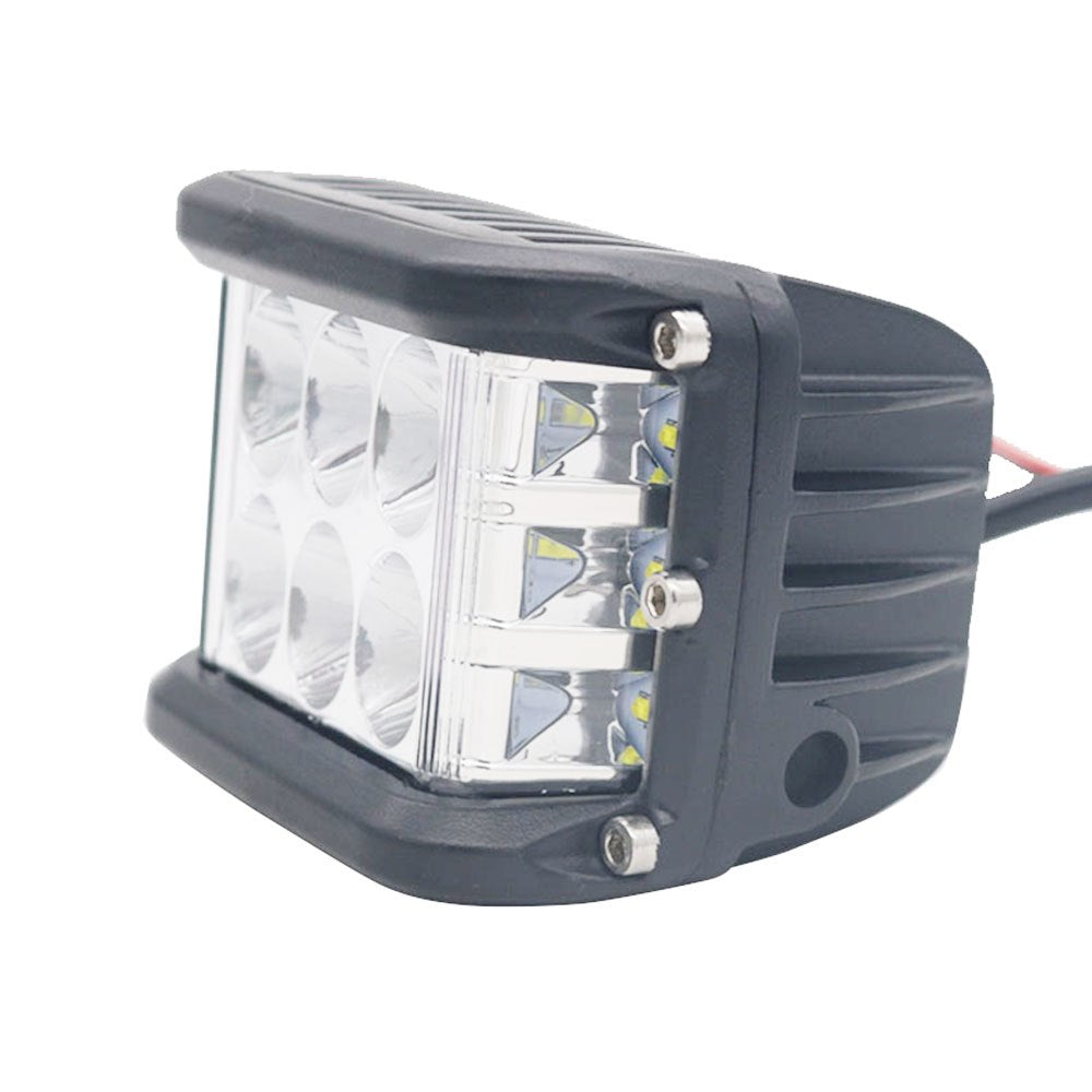 45W LED BAR ЛЕД БАР ДИОДЕН ФАР ПРОЖЕКТОР ХАЛОГЕН 12-24V DUAL