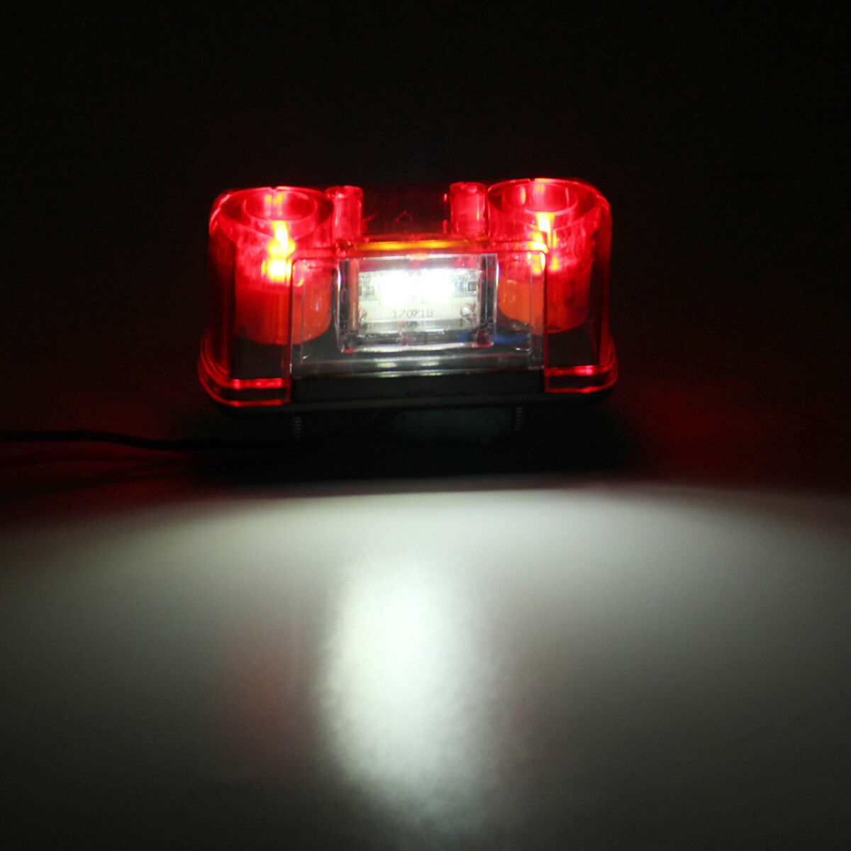 4 Led Лед Oсветление Плафон за регистрационен заден номер 12V