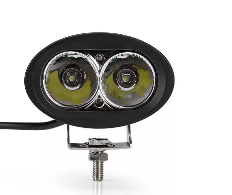 9.8 См 20W Led Лед Диоден Фар Прожектор Халоген Джип Мотор 4X4 12V 24V 1800 Лумена