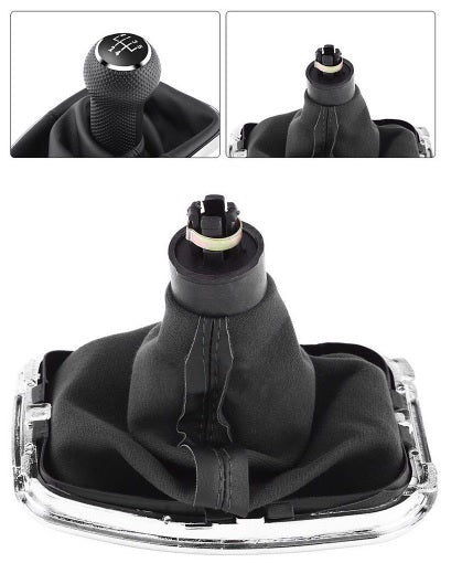 Tопка Скоростен Лост С Маншон Кожен Кожух За Голф Golf 4 Bora Jetta 5 скорости