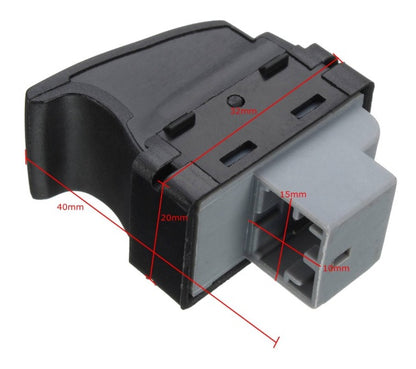 Единичен Бутон Копче Ел. Стъкла За VW Transporter Транспортер 5 / 6 Multivan 7E0959855