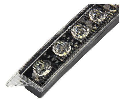 Комплект Извити За Броня Предни Мощни 9 Led Лед Диодни Дневни Светлини 12V 54W
