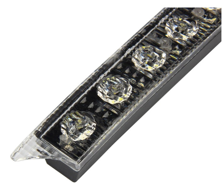 Комплект Извити За Броня Предни Мощни 9 Led Лед Диодни Дневни Светлини 12V 54W
