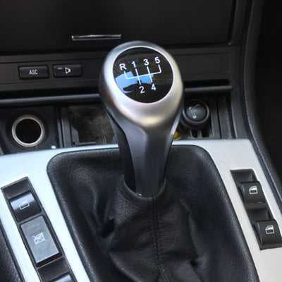 Кожена Лукс Топка за скоростен лост За BMW Бмв X1 X3 X5 E53 E83 E81, E82, E87 E90, E91, E92 E60, E61 6 Скорости + Задна