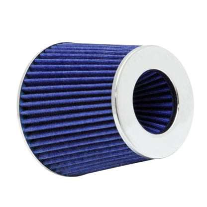 150 mm Универсален Спортен Въздушен Филтър Син За Автомобил Конус