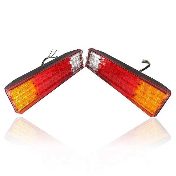 Комплект от 2 Броя Диодни LED Лед стопове 12V 420mm x 110mm x 75mm подходящи за Бус Камион Тир Ремарке Каравана