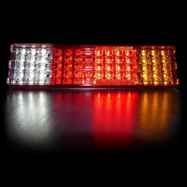 Комплект от 2 Броя Диодни LED Лед стопове 12V 420mm x 110mm x 75mm подходящи за Бус Камион Тир Ремарке Каравана