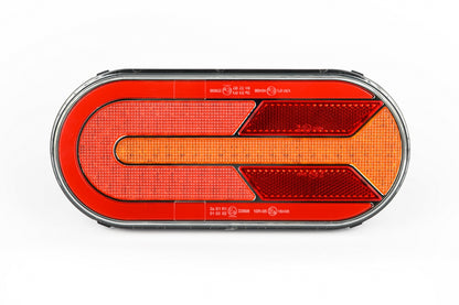 Комплект LED ЛЕД Диодни Стопове, Динамичен Мигач, 4 Функции, 12/24V