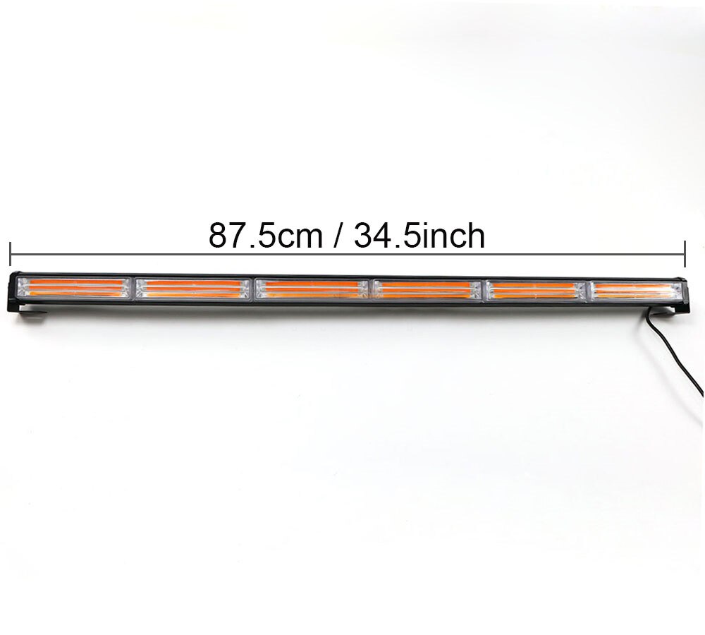 90Cm Сигнална Аварийна Блиц Маяк Led Бар Лампа Пътна Помощ Платформа