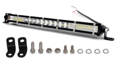 33 см LED Лед Диоден Бар , 4500 lm, 90W, Ултра Тънък, 12-24V, Комбинирана Combo - Flood и Spot Светлина