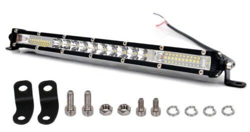 33 см LED Лед Диоден Бар , 4500 lm, 90W, Ултра Тънък, 12-24V, Комбинирана Combo - Flood и Spot Светлина