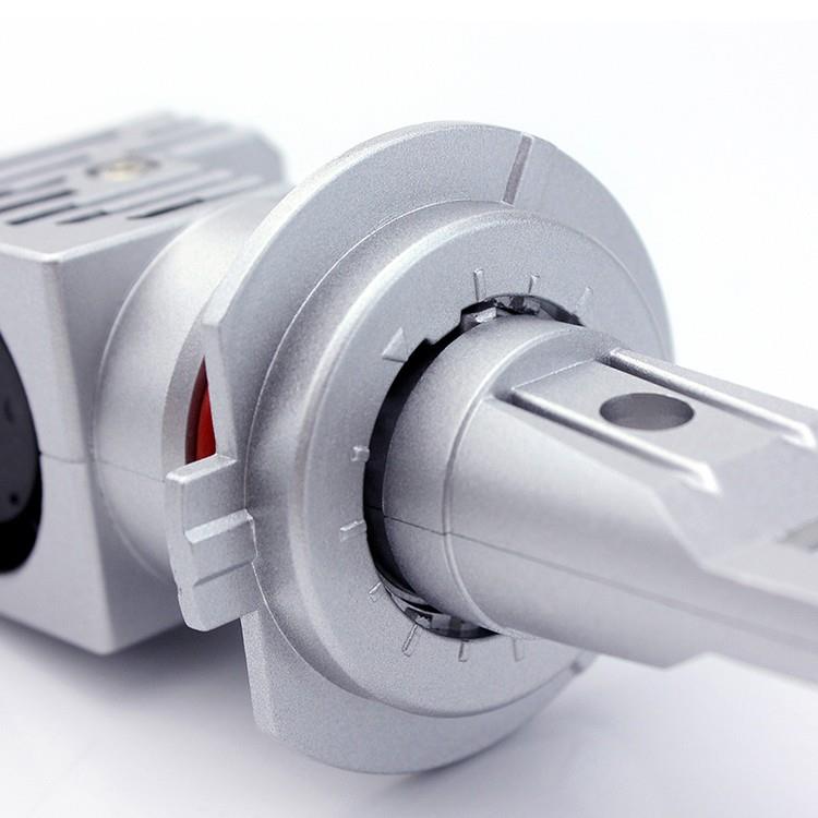 Комплект Умалени Мини Лед Led Диодни Крушки М3 H7 Х7 12V 24V 50W 5000lm за Трактори Мотоциклети Мотори Автомобили