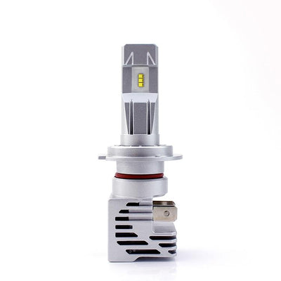 Комплект Умалени Мини Лед Led Диодни Крушки М3 H7 Х7 12V 24V 50W 5000lm за Трактори Мотоциклети Мотори Автомобили