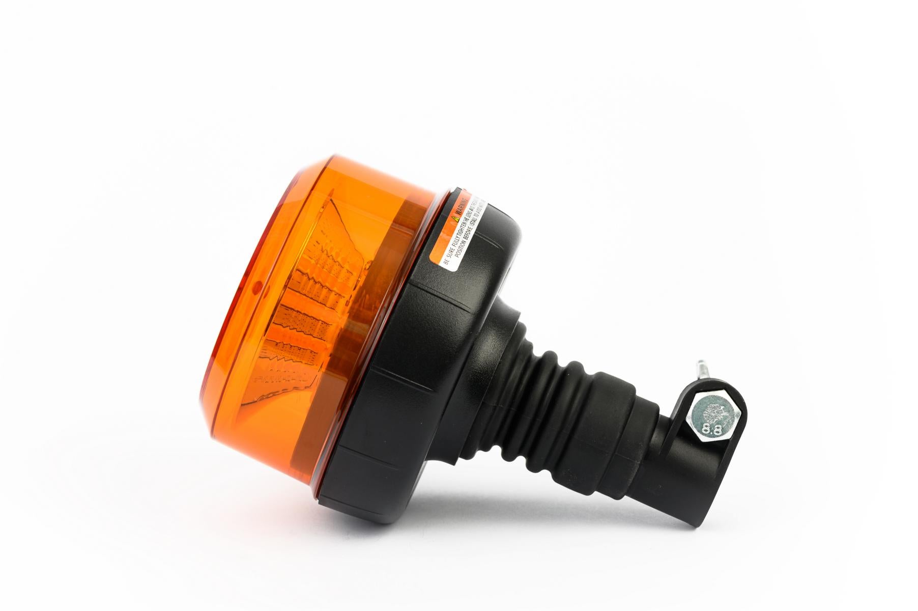LED Лед Диодна Аварийна Сигнална Лампа Маяк Буркан 12/24V , Блиц, Slim, E-Mark, 12 SMD
