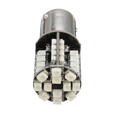 LED Лед Крушки, Стоп, 44 SMD, Canbus, 1156 (P21W), 12V, Червена Светлина